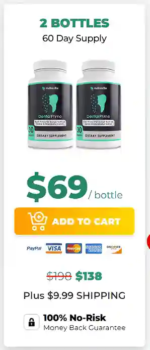 DentalPrime 2 bottle pricing